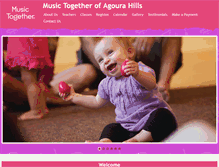 Tablet Screenshot of musictogetheragoura.com